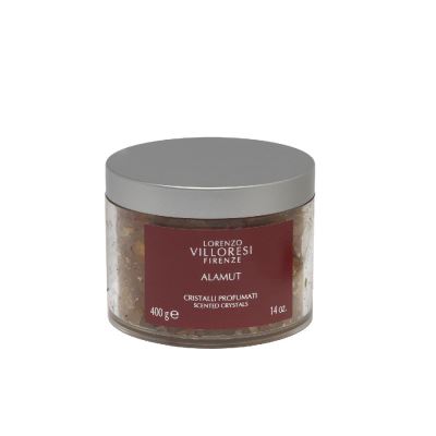 VILLORESI Alamut Cristalli Profumati Vaso Tondo 400 gr